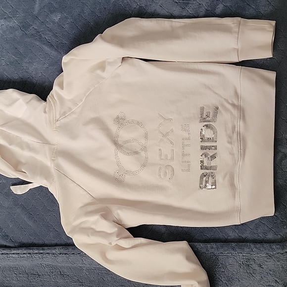 Victoria's Secret Tops - Sexy Little Bride Victoria's Secret Zip-Up Hoodie XS